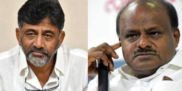 ಮಿಸ್ಟರ್ ಕುಮಾರಸ್ವಾಮಿ ಚನ್ನಪಟ್ಟಣಕ್ಕೆ ನಿನ್ನ ಕೊಡುಗೆ ಏನು ?! ಹೆಚ್.ಡಿ.ಕೆ ವಿರುದ್ಧ ಡಿಕೆ ಏಕವಚನ ಪ್ರಯೋಗ !