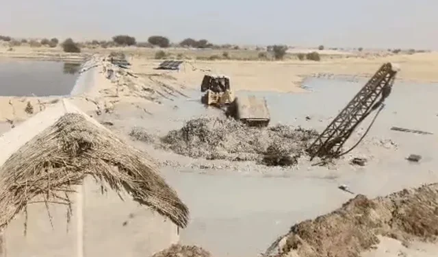 ರಾಜಾಸ್ಥಾನದ ಜೈಸಲ್ಮೇರ್‌ ನಲ್ಲಿ   ಸರಸ್ವತಿ ನದಿ ಮತ್ತೆ ಹುಟ್ಟಿತೇ ?