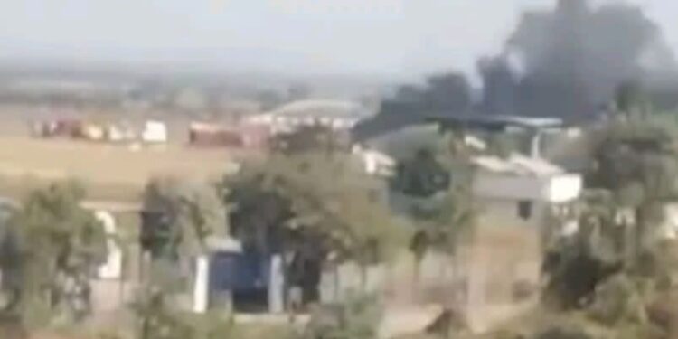 BREAKING:ಸೇನಾ ಹೆಲಿಕಾಪ್ಟ‌ರ್ ಪತನ