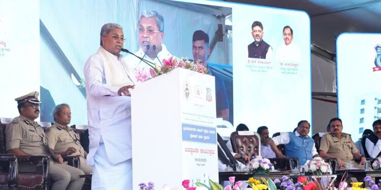 ಅಪರಾಧಿಗಳಿಗೆ  ಭಯದ ವಾತಾವರಣ, ಜನ ಸಾಮಾನ್ಯರಿಗೆ ಭಯ ಮುಕ್ತ ವಾತಾವರಣ ನಿರ್ಮಿಸಿ:ಪೊಲೀಸರಿಗೆ ಸಿಎಂ‌ ಸೂಚನೆ.