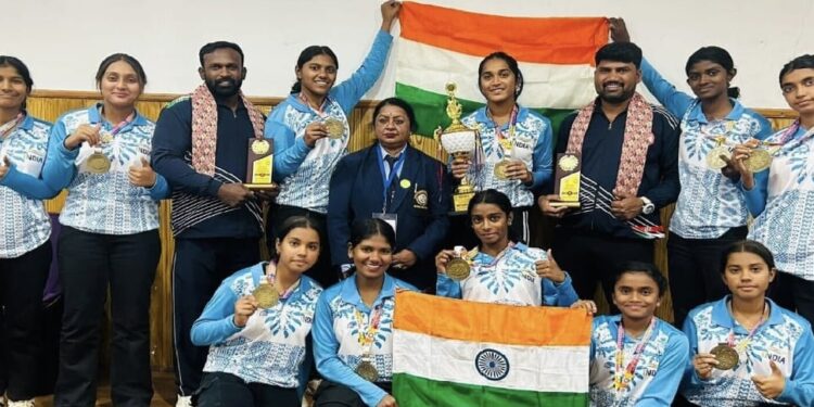 ಅಂಡರ್ 19 – ತ್ರೋಬಾಲ್ ಚಾಂಪಿಯನ್ಶಿಪ್ ನಲ್ಲಿ ಭಾರತಕ್ಕೆ ಭರ್ಜರಿ ಜಯ ! ವನಿತೆಯರ ತಂಡಕ್ಕೆ ಬಹುಪರಾಕ್! 