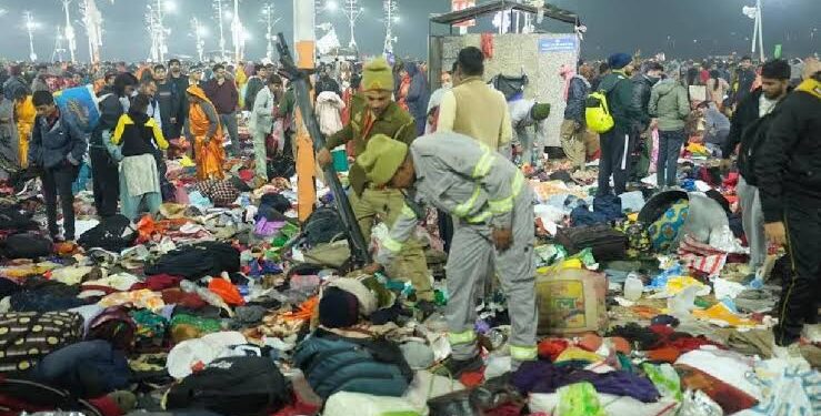 ಕಾಲ್ತುಳಿತದ ದಿನ ಪ್ರಯಾಗರಾಜ್ ನಲ್ಲಿ 16 ಸಾವಿರ ಫೋನ್ ನಂಬರ್ಸ್ ಆಕ್ಟಿವ್..! ಇನ್ವೆಸ್ಟಿಗೇಷನ್ ನಲ್ಲಿ ಶಾಕಿಂಗ್ ಅಂಶ ಬಯಲು ..!