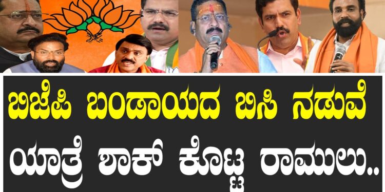 BJP ಬಂಡಾಯದ ಬಿಸಿ ನಡುವೆ ಯಾತ್ರೆ ಶಾಕ್‌ ಕೊಟ್ಟ ರಾಮುಲು..