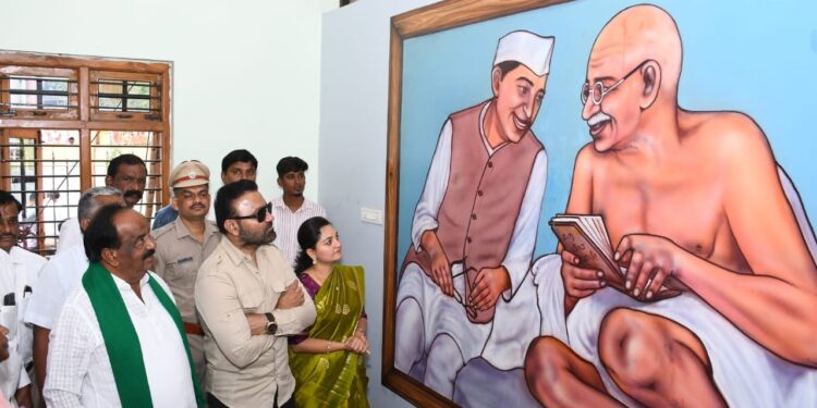 ಸರಕಾರ ಮತ್ತು ಆಡಳಿತದ ಗಾಂಧಿ ತತ್ವಗಳ ಪ್ರಚಾರಕ್ಕೆ ಆದ್ಯತೆ: ಸಚಿವ ಸಂತೋಷ ಲಾಡ್