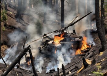 ಏರ್ ಇಂಡಿಯಾ ವಿಮಾನ ದುರಂತದ ಬೆನ್ನಲ್ಲೇ ಮತ್ತೊಂದು ಹೆಲಿಕಾಪ್ಟರ್ ಪತನ – 7 ಮಂದಿ ದುರ್ಮರಣ