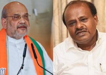 ಅಮಿತ್ ಶಾ ಅವರೇ ನನ್ನ ನಾಯಕ – ಏನೇ ಸಮಸ್ಯೆಯಿದ್ರೂ ನನ್ನ ಬೆನ್ನಿಗೆ ಅಮಿತ್ ಶಾ ನಿಲ್ತಾರೆ – ಹೆಚ್.ಡಿ.ಕೆ ಅಚ್ಚರಿ ಹೇಳಿಕೆ