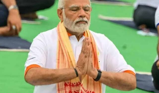 ಪ್ರಧಾನಿ ಮೋದಿಯಿಂದ ಒಂದು ಭೂಮಿ..ಒಂದು ಆರೋಗ್ಯ ಸಂದೇಶ – ಯೋಗ ದಿನಾಚರಣೆಯಲ್ಲಿ ನಮೋ ಭಾಗಿ 