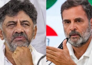 ಡಿಸಿಎಂ ದೆಹಲಿಗೆ ಬಂದಿದ್ದೇಕೆ..?! ಹೈಕಮ್ಯಾಂಡ್ ತಲೆ ಕೆಡಿಸಿದ ಡಿಕೆ ನಿಗೂಢ ನಡೆ..! 