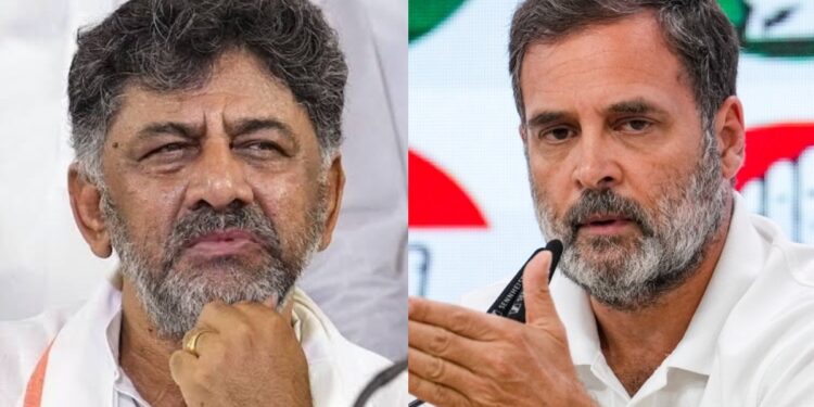 ಡಿಸಿಎಂ ದೆಹಲಿಗೆ ಬಂದಿದ್ದೇಕೆ..?! ಹೈಕಮ್ಯಾಂಡ್ ತಲೆ ಕೆಡಿಸಿದ ಡಿಕೆ ನಿಗೂಢ ನಡೆ..! 