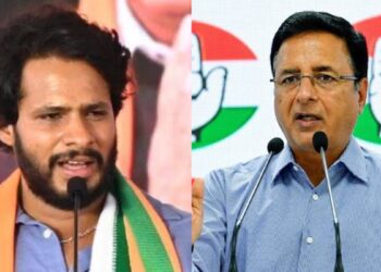 ರಣದೀಪ್ ಸುರ್ಜೇವಾಲಾ ಕರ್ನಾಟಕದ ಸೂಪರ್ ಸಿಎಂ – ಕಾಂಗ್ರೆಸ್ ಕಾಲೆಳೆದ ನಿಖಿಲ್ ಕುಮಾರಸ್ವಾಮಿ 