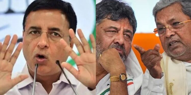 ನಾಯಕತ್ವ ಬದಲಾವಣೆ ಗೊಂದಲ ಬಿಡಿ – ಜೋಡೆತ್ತಿನಂತೆ ಕೆಲಸ ಮಾಡಿ : ಸಿಎಂ & ಡಿಸಿಎಂ ಗೆ ಸುರ್ಜೇವಾಲಾ ಕಿವಿಮಾತು 