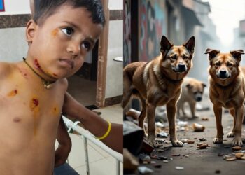 ಮೂರು ವರ್ಷದ ಮಗುವಿನ ಮೇಲೆ ಬೀದಿ ನಾಯಿ ದಾಳಿ – ಗದಗದಲ್ಲಿ ಮಿತಿ ಮೀರಿದ ಶ್ವಾನಗಳ ಹಾವಳಿ 