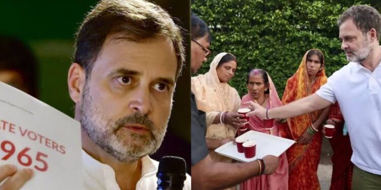 ಸತ್ತ ವ್ಯಕ್ತಿಗಳೊಂದಿಗೆ ಚಹಾ ಸೇವಿಸಿದ ರಾಹುಲ್ ಗಾಂಧಿ – ಇದೊಂದು ವಿಶಿಷ್ಟ ಅನುಭವ ಎಂದು ಚುನಾವಣಾ ಆಯೋಗದ ವಿರುದ್ಧ ವ್ಯಂಗ