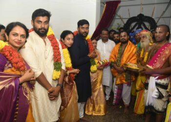 ಚಂದಾಪುರದಲ್ಲಿ ನಿರ್ಮಾಪಕ ಎಸ್.ವಿ. ಬಾಬು ಅವರಿಂದ ದೇಗುಲ ನಿರ್ಮಾಣ