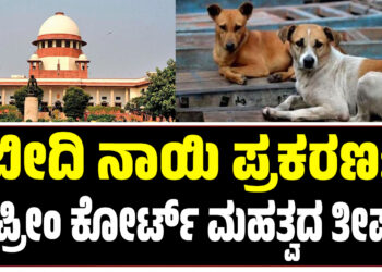 ಬೀದಿ ನಾಯಿ ಪ್ರಕರಣ: ಸುಪ್ರೀಂ ಕೋರ್ಟ್ ಮಹತ್ವದ ತೀರ್ಪು