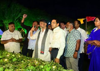 ಉಪ ಮುಖ್ಯಮಂತ್ರಿಗಳಿಂದ ಕಾವೇರಿ ಆರತಿ ಪರಿಶೀಲನೆ