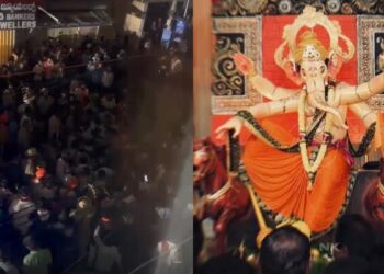 ತುಮಕೂರು ಗಣೇಶ ವಿಸರ್ಜನೆ ಮೆರವಣಿಗೆಯಲ್ಲಿ ಕಿರಿಕ್ – ಪೊಲೀಸರಿಂದ ಅನಾವಶ್ಯಕ ಹಲ್ಲೆ ಆರೋಪ !