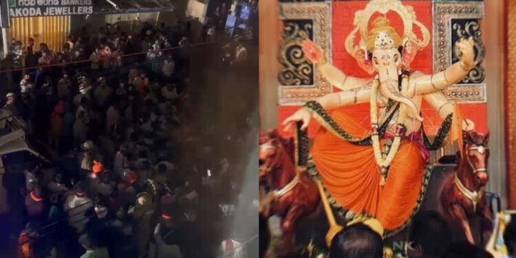 ತುಮಕೂರು ಗಣೇಶ ವಿಸರ್ಜನೆ ಮೆರವಣಿಗೆಯಲ್ಲಿ ಕಿರಿಕ್ – ಪೊಲೀಸರಿಂದ ಅನಾವಶ್ಯಕ ಹಲ್ಲೆ ಆರೋಪ ! 