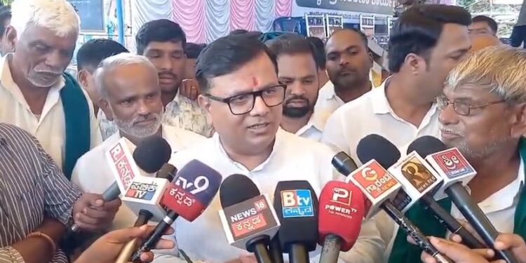 ಸಚಿವ ಸ್ಥಾನ ನೀಡಲಿ ಅನ್ನೋದು ನಮ್ಮ ಒತ್ತಾಯ ಹಾನಗಲ್ ಶಾಸಕ ಶ್ರೀನಿವಾಸ ಮಾನೆ