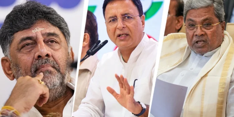 ಸಿಎಂ ಬದಲಾವಣೆ ಗದ್ದಲ ದೆಹಲಿಯಿಂದ ದೌಡಾಯಿಸಿದ ಸುರ್ಜೇವಾಲ !