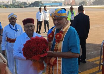 ಉಪರಾಷ್ಟ್ರಪತಿ ಸಿ.ಪಿ.ರಾಧಾಕೃಷ್ಣನ್ ಕರ್ನಾಟಕ ಪ್ರವಾಸ