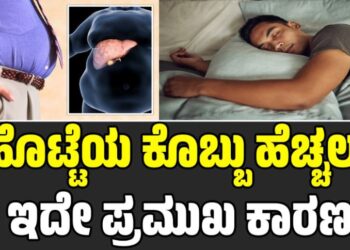 ನಿದ್ರೆಯ ಕೊರತೆಯೇ ಹೊಟ್ಟೆಯ ಕೊಬ್ಬು ಹೆಚ್ಚಲು ಪ್ರಮುಖ ಕಾರಣ: ಇಲ್ಲಿದೆ ಮಹತ್ವದ ಮಾಹಿತಿ