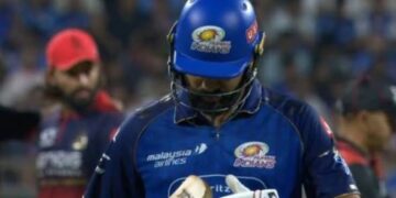 ಆರ್‌ಸಿಬಿ ವಿರುದ್ಧ ಪಂದ್ಯದ ಮಧ್ಯದಲ್ಲಿ ಆಟ ಬಿಟ್ಟ ರೋಹಿತ್ ಶರ್ಮಾ, ಪಂದ್ಯಕ್ಕೆ ತಿರುವು