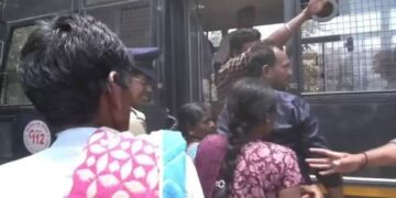 ಮಂತ್ರಾಲಯ ರಾಯರ ಜಪದ ಕಟ್ಟೆ ಸಮೀಪ ಭೂ ವಿವಾದ ತೀವ್ರ; ಸರ್ವೆ ವೇಳೆ ಗಲಾಟೆ