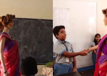 ರಾಜ್ಯದ ಮೊದಲ ಸರ್ಕಾರಿ ಶಾಲೆಯಲ್ಲಿ ಎಐ ಟೀಚರ್ ‘ಐರಿಸ್’ ಪ್ರವೇಶ