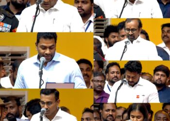 ತಮಿಳುನಾಡಿನಲ್ಲಿ “ವಿಜಯ್‌” ಯುಗಾರಂಭ : ದಳಪತಿ ಸಂಪುಟದಲ್ಲಿ ಯಾರೆಲ್ಲ ಇರ್ತಾರೆ..?