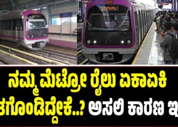 Namma Metro: ನಿನ್ನೆ ನಮ್ಮ ಮೆಟ್ರೋ ರೈಲು ಏಕಾಏಕಿ ಸ್ಥಗಿತಗೊಂಡಿದ್ದೇಕೆ..? ಅಸಲಿ ಕಾರಣ ಇಲ್ಲಿದೆ