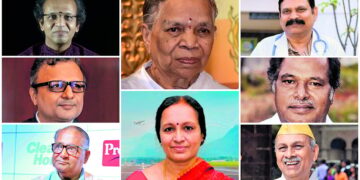 ಪದ್ಮಶ್ರೀ ಗೌರವಕ್ಕೆ ಪಾತ್ರರಾದ ಕರ್ನಾಟಕದ 5 ಸಾಧಕರು; ರಾಷ್ಟ್ರಪತಿ ಭವನದಲ್ಲಿ ಕನ್ನಡಿಗರ ಸಾಧನೆಗೆ ರಾಷ್ಟ್ರದ ನಮನ