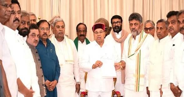ಒಬ್ಬರೇ ಡಿಸಿಎಂ ಪರಮೇಶ್ವರ್? ಡಿಕೆ ಶಿವಕುಮಾರ್ ಜೊತೆ ಇಂದು 13ಕ್ಕೂ ಹೆಚ್ಚು ಸಚಿವರ ಪ್ರಮಾಣವಚನ ಸಾಧ್ಯತೆ!