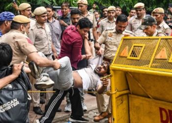 ಸಿಜೆಪಿ ಪ್ರತಿಭಟನೆ ವೇಳೆ ಲಾಠಿಚಾರ್ಜ್: ದೆಹಲಿ ಪೊಲೀಸರ ಕ್ರಮಕ್ಕೆ ಸುಪ್ರೀಂ ಅಸಮಾಧಾನ