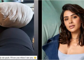 ಸಮಂತಾ ಹೇಳ್ತಾರೆ… ‘ಇದು ನನ್ನ ಸಿಕ್ಸ್​ ಪ್ಯಾಕ್’! ಬೇಬಿ ಬಂಪ್ ಫೋಟೋ ಹಂಚಿಕೊಂಡ ನಟಿ