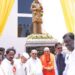 M P prakash Statue inaurgated BY Siddaramaiah