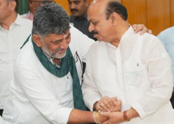 ಕಾವೇರಿ ವಿಚಾರದಲ್ಲಿ ರಾಜಕೀಯ ಬೇಡ, ರಾಜ್ಯದ ಹಿತವೇ ಮುಖ್ಯ:  ಸಿಎಂ ಡಿ.ಕೆ. ಶಿವಕುಮಾರ್ ಕರೆ