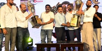 ಕೆಲಸದ ಒತ್ತಡ ನಿವಾರಣೆಗೆ ಕ್ರೀಡೆ ಅಗತ್ಯ: ‘ಎಲ್ಲರೂ ಒಂದಾಗಿ ಸೇರೋಣ, ಜೊತೆಯಾಗಿ ಆಡೋಣ’ ಎಂದ ಕೆ.ವಿ. ಪ್ರಭಾಕರ್