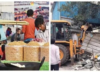 ಫುಟ್‌ಪಾತ್ ಒತ್ತುವರಿ ತೆರವು ಬಳಿಕ ಮತ್ತೆ ಅತಿಕ್ರಮಣ ಮಾಡಿದ್ರೆ ಕಠಿಣ ಕ್ರಮ: ಕೆಬಿಜೆ ಎಚ್ಚರಿಕೆ