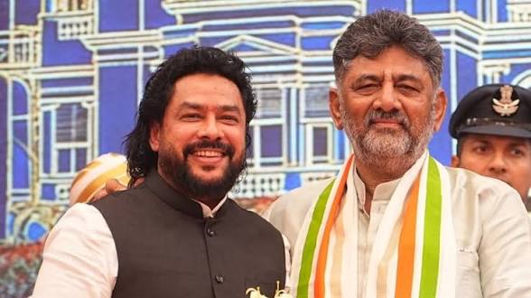 ಆರೋಪಗಳ ನಡುವೆಯೇ ಸಚಿವ ಸ್ಥಾನಕ್ಕೆ ಬಿ. ನಾಗೇಂದ್ರ ರಾಜೀನಾಮೆ; ಡಿಕೆಶಿ ಹೇಳಿದ್ದೇನು?