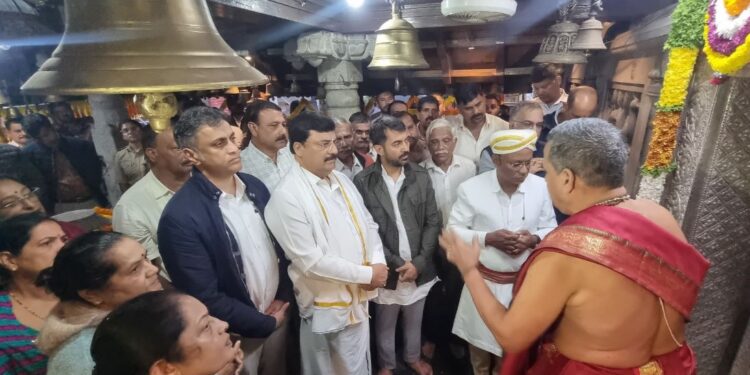 ರಾಜ್ಯದಲ್ಲಿ ಬರದ ಛಾಯೆ: ಮಳೆಗಾಗಿ ಕೊಡಗಿನಲ್ಲಿ ಕೃಷಿ ಸಚಿವರಿಂದ ವಿಶೇಷ ಪೂಜೆ