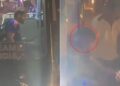 Rohit Sharma slips and falls from team bus steps Video goes viral