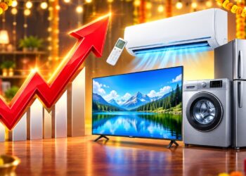 Prices of household appliances to rise from October 1
