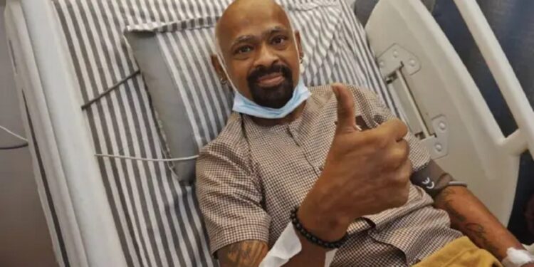 Former cricketer Vinod Kambli from old age home