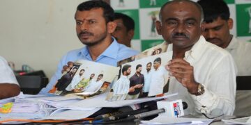 H.C. Balakrishna misappropriated 36 acres of government land A. Manjunath
