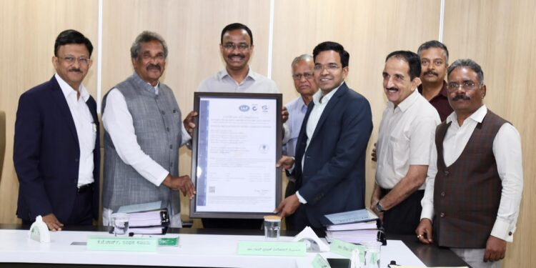 Prestigious ISO/IEC Feather in BESCOM's Cap