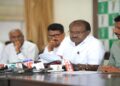 It was D.K. Shivakumar who orchestrated a sting operation to oust Siddaramaiah from the CM's chair H.D. Kumaraswamy