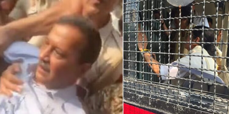 BREAKING Protest against Gyanesh Kumar in Delhi Arvind Kejriwal arrested by police