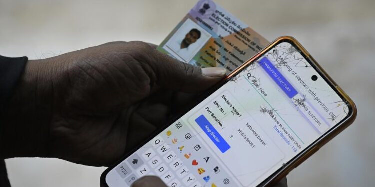 Is your name on the electoral roll? Check in minutes via SMS