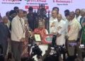 Honorary Doctorate conferred upon former CM Siddaramaiah by the Devaraj Urs Higher Education Institution
